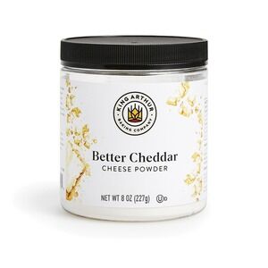 King Arthur Baking Company Better Cheddar Cheese Powder 8 Oz Net Wt